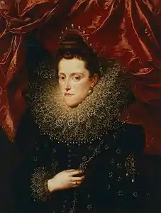 Frans Pourbus le Jeune, Portrait d'Éléonore de Médicis, duchesse de Mantoue, 1603.