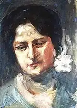 Élise RieufAutoportraitMusée E.Rieuf - Massiac.