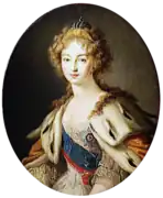 Portrait de la tsarine Elisabeth Alexeïevna, 1814