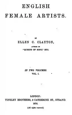 Image illustrative de l’article English Female Artists