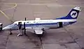 L'Embraer Brasilia OO-MTD à Düsseldorf en 1991.994.