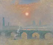 Pont de Waterloo, Londres (1918), collection privée