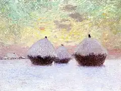 1904Meules dans la neige