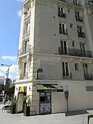 Emplacement panneau Histoire de Paris « Campagne à Paris », rue Géo-Chavez