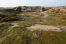 Encuvement destiné à la protection des troupes allemandes sur le site du Bégo.