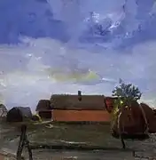 Béla Endre, Alföldi tanya