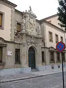 Porte d'entrée d'une maison du vieux León.