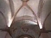 Voûte de la chapelle Sainte-Marguerite.