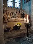 Basilique Saint-Maurice (Mise au tombeau dans le bras droit du transept).