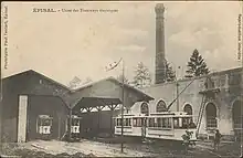 Carte postale ancienne éditée par Paul Testart, Épinal