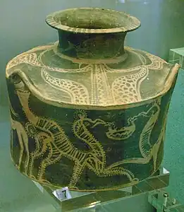 Vase mycénien de Lefkandi.