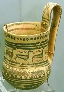 Épinétron à figures noires d'Amarynthos.