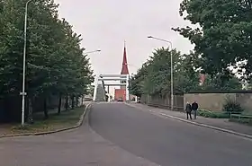 Pont d'Erkkilä et rue Erkkilänkatu.