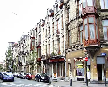 rue Vanderschrick, Saint-Gilles