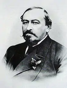 Le duc Ernest II de Saxe-Cobourg et Gotha.