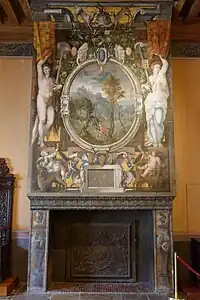 Chambre d'Anne de Montmorency (1555, Écouen).