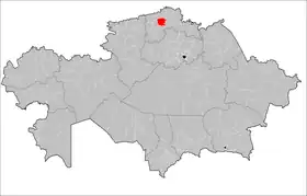 Localisation de District d'Esil