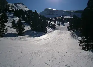 La piste Marguerite Bas en 2012.