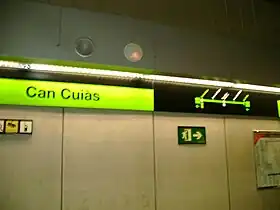 Image illustrative de l’article Can Cuiàs (métro de Barcelone)