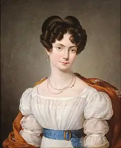 Portrait de jeune femme, 1824.