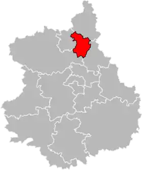 Eure-et-Loir - Canton Dreux-2 2015.svg