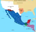 Évolution territoriale du Mexique