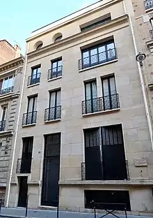 No 93, ancien siège de la Gestapo française.