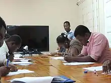 Examen AUF du MOOC GdP 7 à Port-au-prince, Haiti