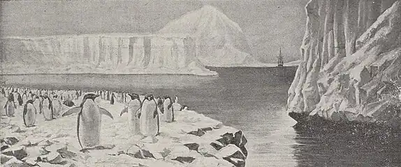 Paysage polaire, par Auguste Vimar