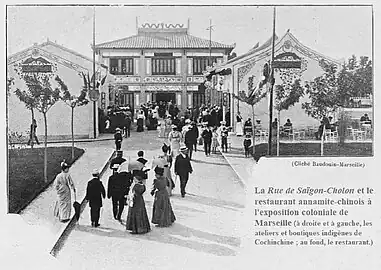 Le restaurant annamite fait recette.