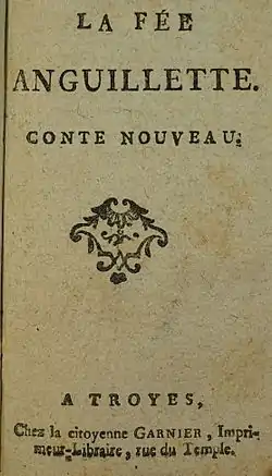 Image illustrative de l’article Anguillette