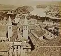 Vue de la cathédrale de Prague en 1867