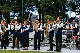 Cuivres avec le bagad Landi