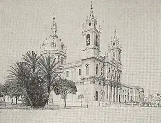 Basilique de Estrela à Lisbonne, première église consacrée au Sacré-Cœur.