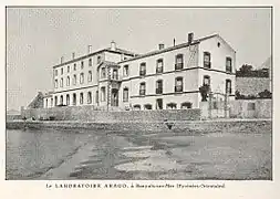 Le laboratoire Arago en 1913.