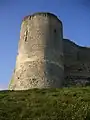 Archères en rame du château de Coucy.