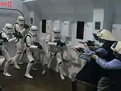 Des membres de la 501e légion.