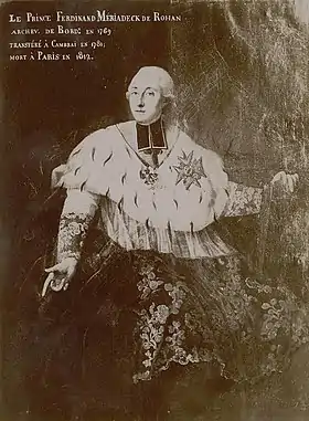 Image illustrative de l’article Ferdinand-Maximilien-Mériadec de Rohan