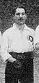 Canelle le 1er mai 1904 (premier capitaine de l'équipe de France, face à la Belgique).