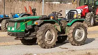 Ferrari Cobram 50 RS avec arceau replié.