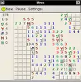 Variante avec plusieurs mines dans certaines cellules, sous Firefox.