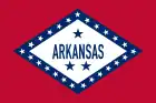 Drapeau de l'Arkansas de 1913 à 1924.