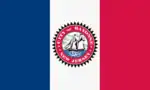 Drapeau de la ville de Bayonne (New Jersey).