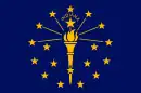 Drapeau de l'Indiana