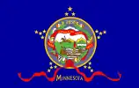 Revers du drapeau du Minnesota de 1893 à 1975