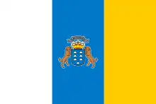 Drapeau des îles Canaries