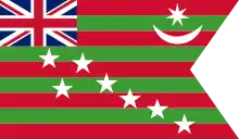 Drapeau du Home Rule Mouvement (1917).