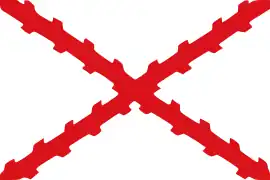 Drapeau des Pays-Bas des Habsbourg