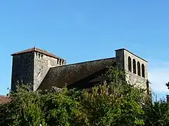 L'église Sainte-Marie.