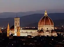 Cathédrale Santa Maria del Fiore à Florence en Toscane (XIIIe – XVIIe siècle).